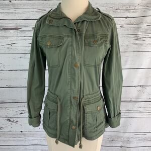 Mudd Army green Jacket military style